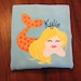 Personalized Mermaid Applique Shirt