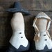 Primitive Thanksgiving Pilgrim Shelf Sitters