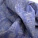 Police Box Fabric Fat Quarter - outlines on blue