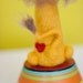 Leonard, needle felted collectable lion