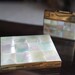 W DRAGON Vintage Compact Powder Puff Case Designer Gold Mirror 1930's Japanese Cigarette Super Lighter O-010