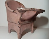 Cast iron Doillhouse Potty Chair by Kilgore circa 1920