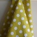 Quarter Dot in Citron from Michael Miller Fabrics - ONE YARD