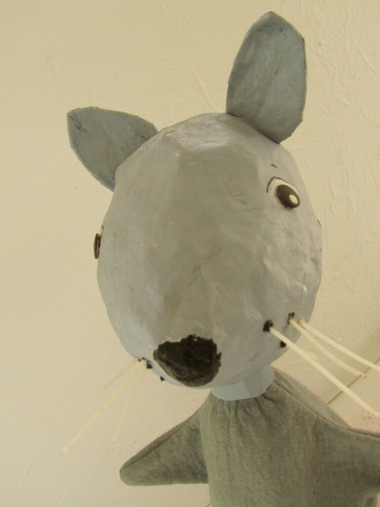 Paper Mache Rat