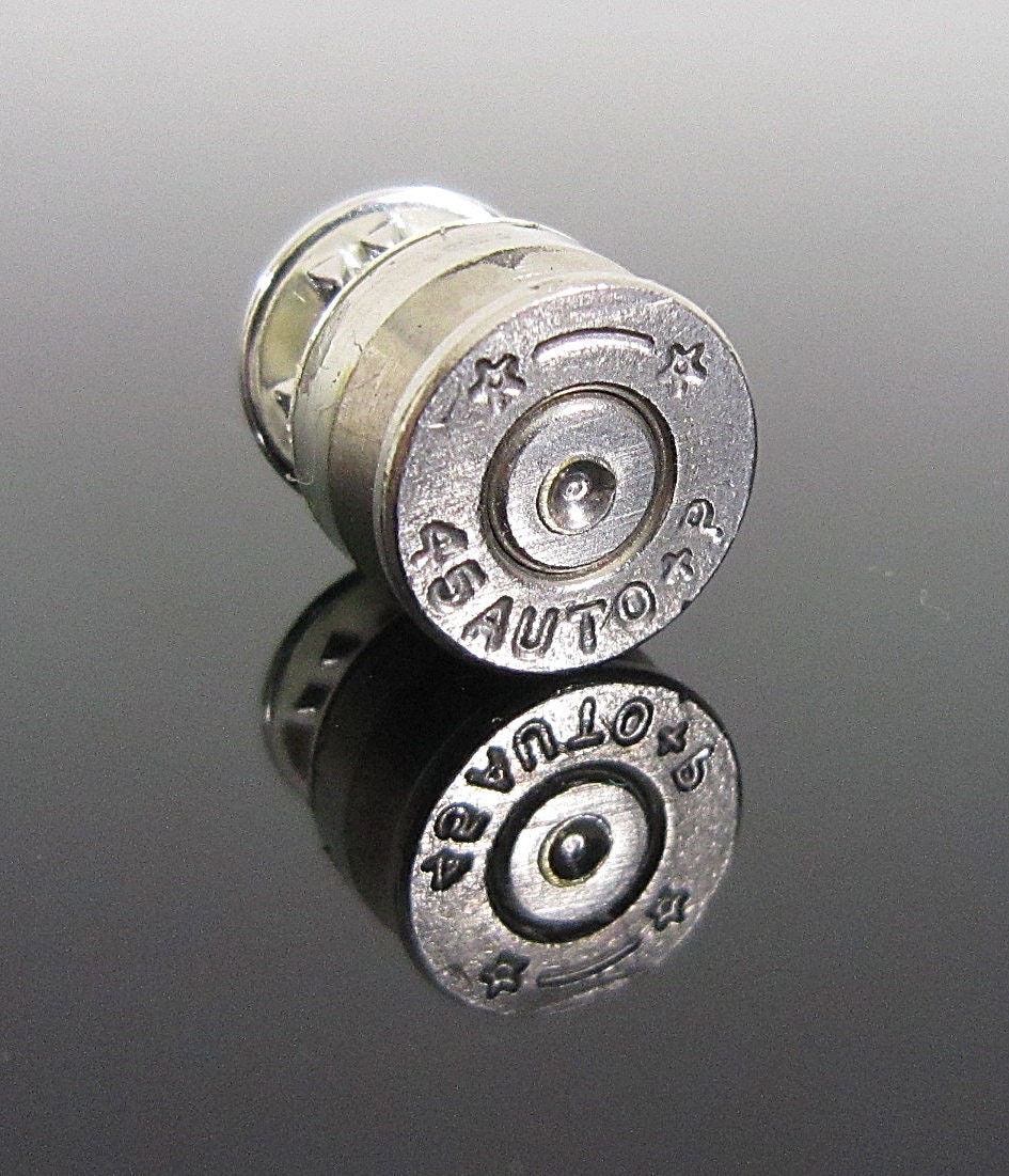 Bullet Shell Tie Pin Tack