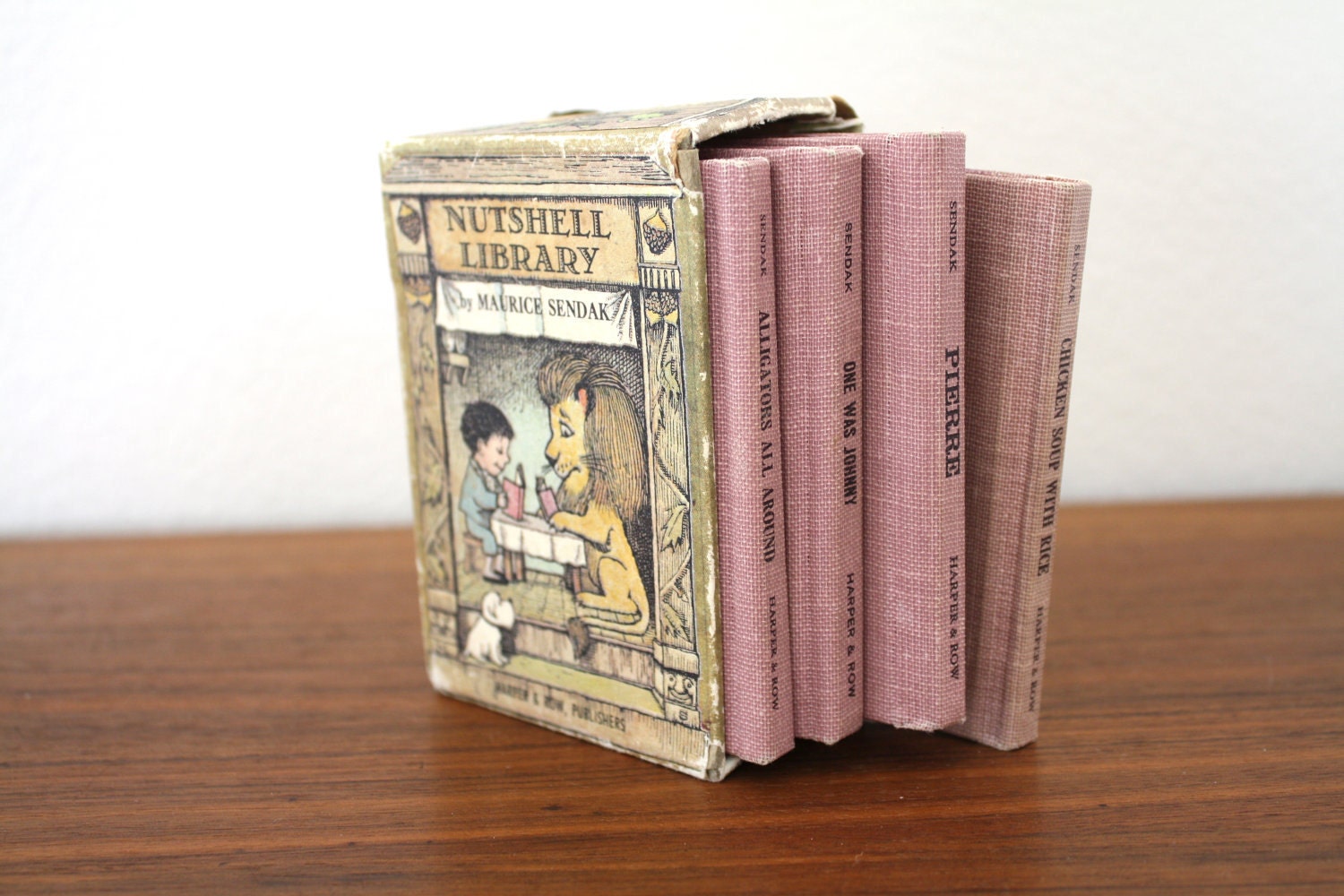 RESERVE for Michelle RESERVE Maurice Sendak Nutshell Library, 4 Book Set, 1962