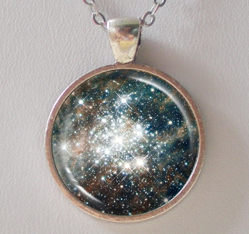 Hubble Image Necklace -30 Doradus: Hodge 301 - Galaxy Series