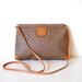 Vintage GUCCI Framed Monogram Clutch / Shoulder Bag