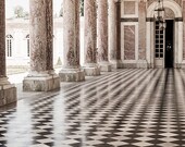 Versailles Paris Photography - Le Grand Trianon, Sepia French Home Decor, Elegant Wall Art