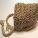 Newborn to 3 months crochet pixie hat.  Gnome.  Elf.  Ready to ship.  Neutral colors.  Photo prop.