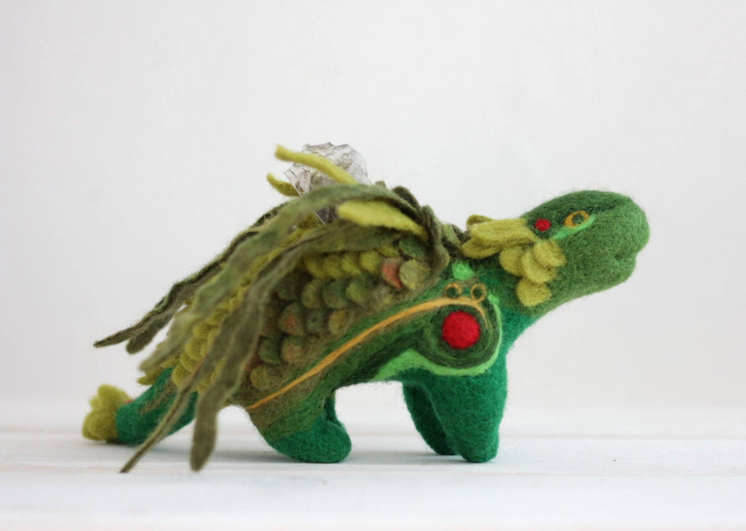 Little Mshin, needle felted art creature - made to order