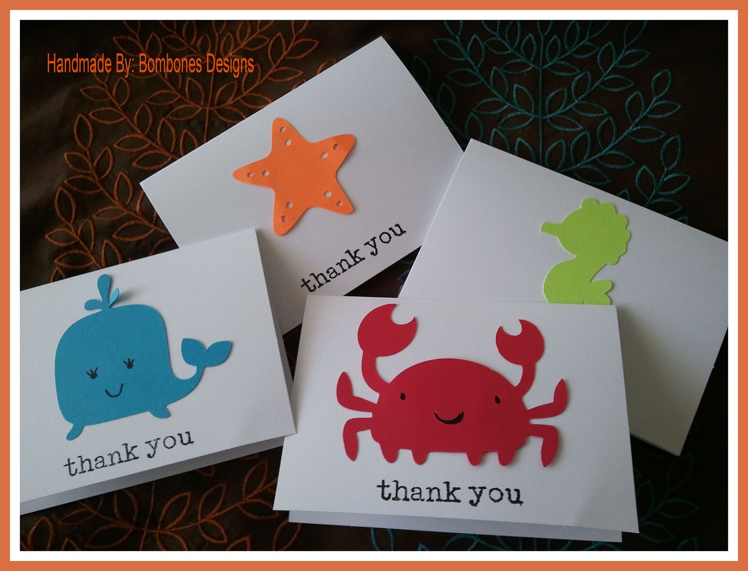 Under the Sea Thank You Cards Il_570xn