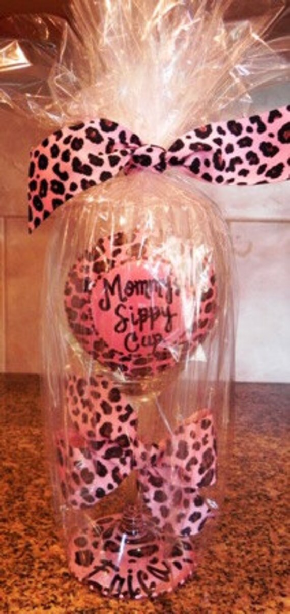 Gift Wrap for Your Glass by SassyPeasDesigns on Etsy