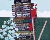 Custom portrait collage/mixed media from your photo, favorite vacation spot, sign, travel, house, pet, landscape