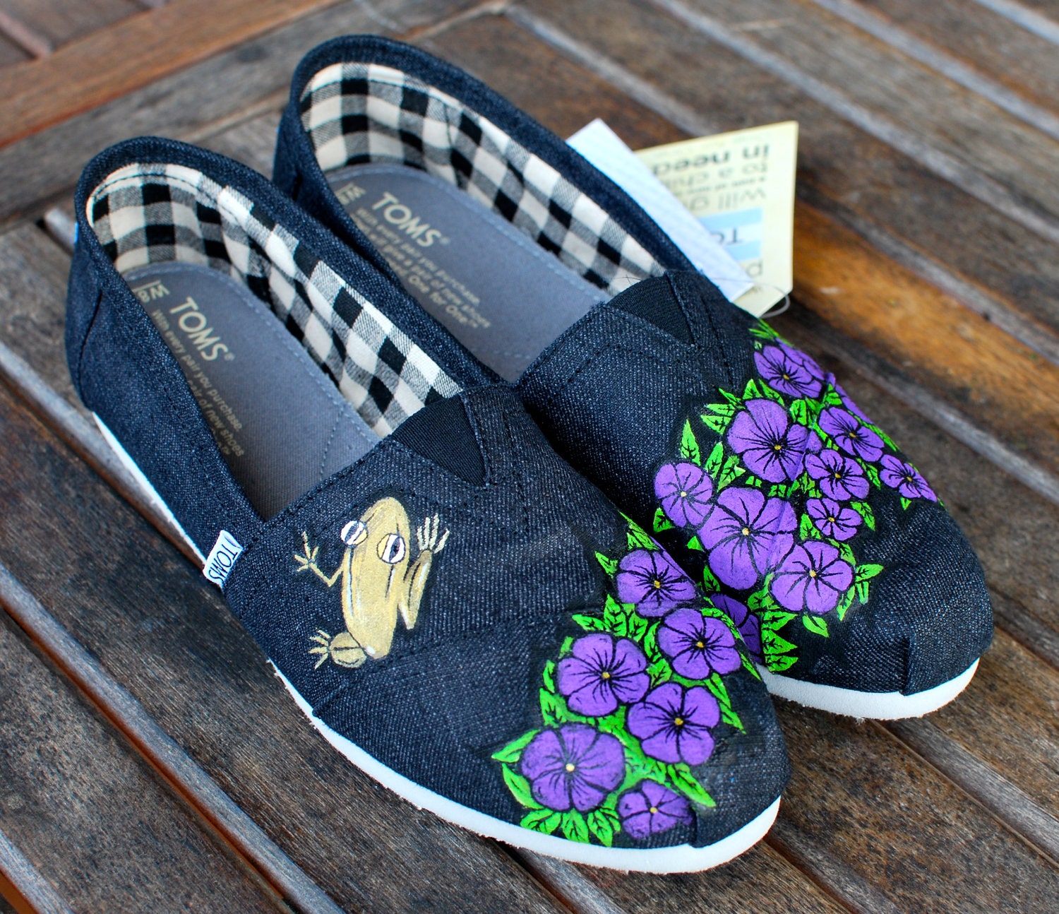 Puerto Rican Coqui Frog TOMS shoes