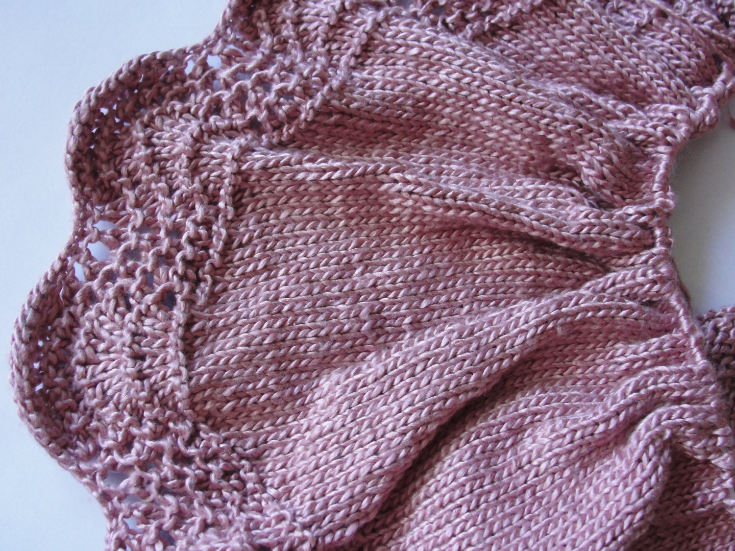 Worsted Weight Silk Yarn, Duke Silk, Onion, Pink