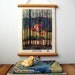 Mini Printed Fabric Vintage Style School Chart with Wood Trim - Edge of the Wood (9" x 12")