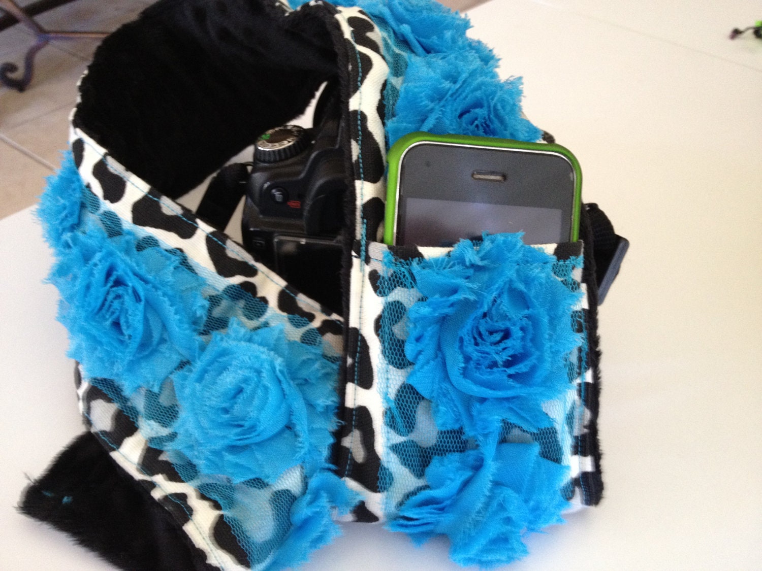 Frilly Camera Strap Covers