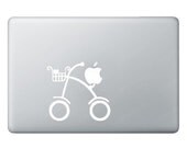 Macbook Sticker Stickers Decal Decals Apple Macbook Pro Macbook Air Macbook iPad Bicycle