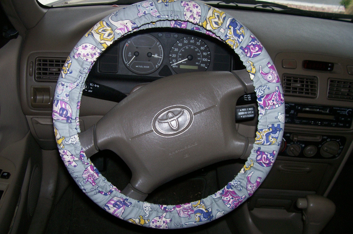 Elephant Steering Wheel Cover