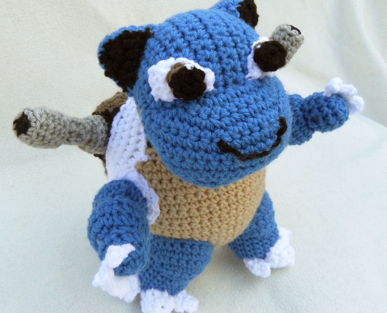 Ready to Ship - Blastoise Crochet Pokemon