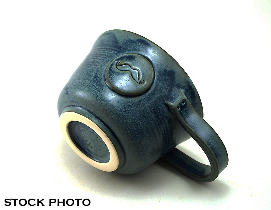 Shaving Mug, Shaving Bowl with a Mustache, Blue Shave Mug, Shave Cup,  Shave Bowl, Great Gift for Men, Father's Day Gift by MiriHardyPottery