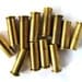 Empty Bullet Casings Steampunk Jewelry Supplies Repurposed Recycled Brass Bullets 38 Caliber - Lot of 12 at Hendyfinds