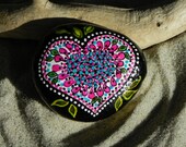 Sailor's Valentine /Painted Rock/ Sandi Pike Foundas / Cape Cod