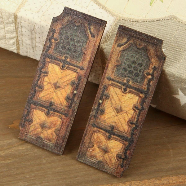 Decorative Wood Door Embellishments - by Prima, for altered art, scrapbooking 560669 Number 1