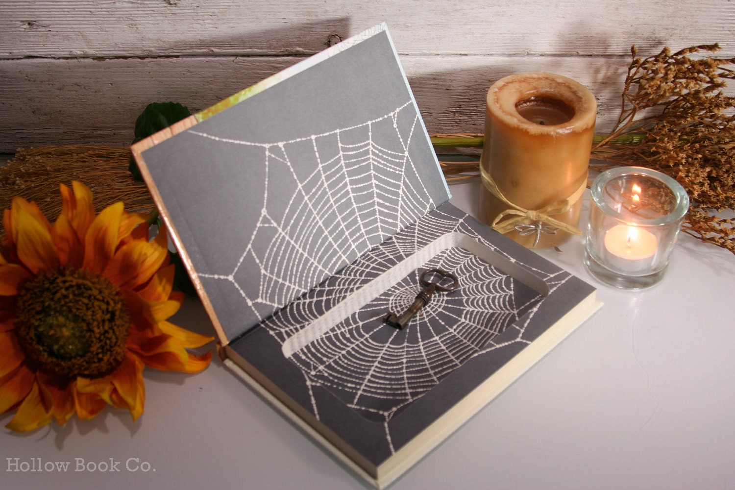 Hollow Book Safe - Charolette's Web