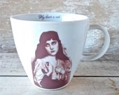 RESERVED for M, Get Well Soon Mug, Gypsy Coffee Cup, Snarky Get Well Gift, Ready to Ship