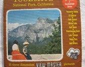 View-Master Reels Yosemite National Park, California in Original Sleeve Vacationland Series Sawyer's A171