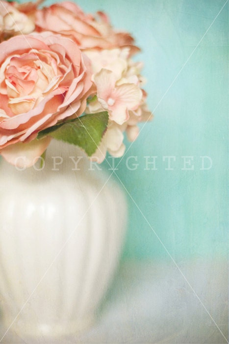 Spring Awakenings Pink Floral Print (16x24)