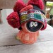Vintage Hmong Baby Hat Handmade Fabric, handmade tapestry and textiles, hill tribal fabrics