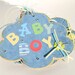 Baby Boy Scrapbook, Scrapbook Album, Memory Book, ASSEMBLED and Ready For Your Photos