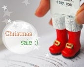 Santa Claus boots bookmark .Red christmas boots. Christmas gift for kids, children, all, office, ohtteam, theteam