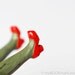 Zombie Legs in the book. Unusual  bookmark. Funny green children gift. Red  for kids, for her, for him, all.