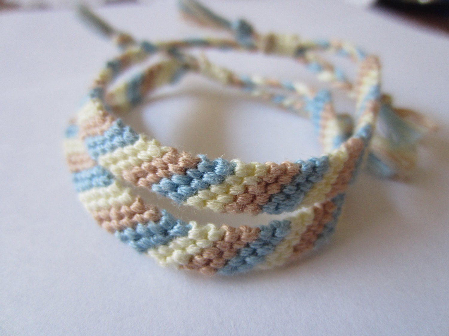 CHOOSE YOUR COLOURS - Baby & Toddler Matching Braided Bracelets