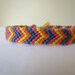 Chevron Braided Friendship Bracelet - Summer Fiesta