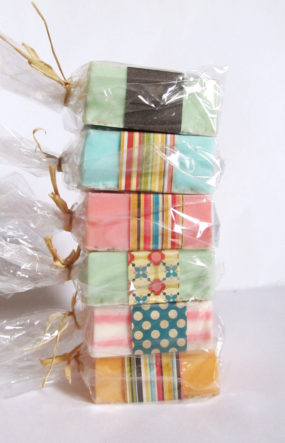 6 pack SOAP Gift Set: handmade soaps, stocking stuffers, hostess gift, goats milk soaps