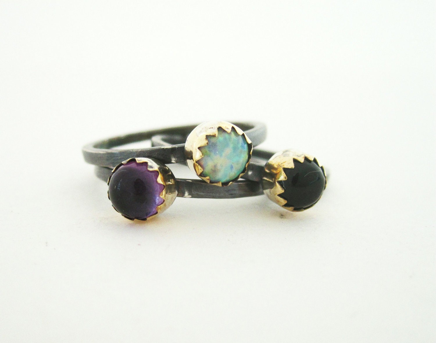 Kaleidoscope - Delicate Stacker Ring