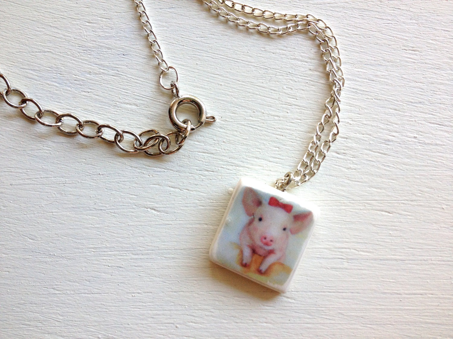 Pig Necklace