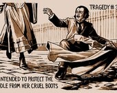 Tragedy 310: Cruel Boots Print