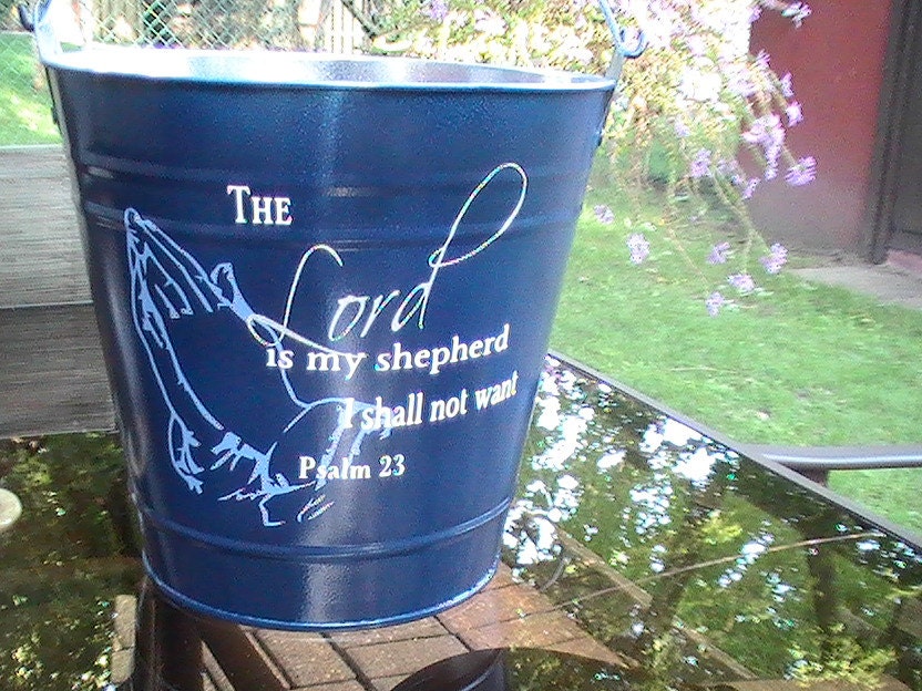 Galvanized Backyard Spiritual Bucket