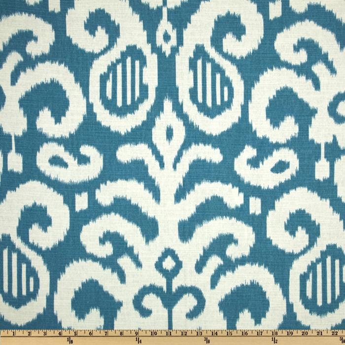 2 Ikat Dark Aqua 16x16 inch Pillow Covers, Blue pillows, Pillow Case, Home Decor, Designer Fabric