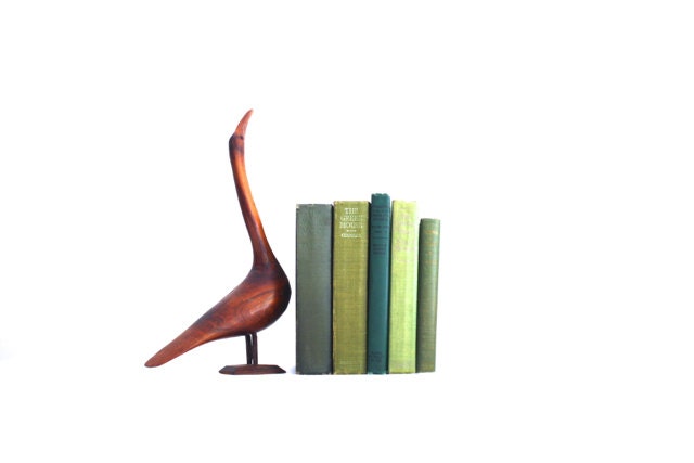Green Vintage Book Collection