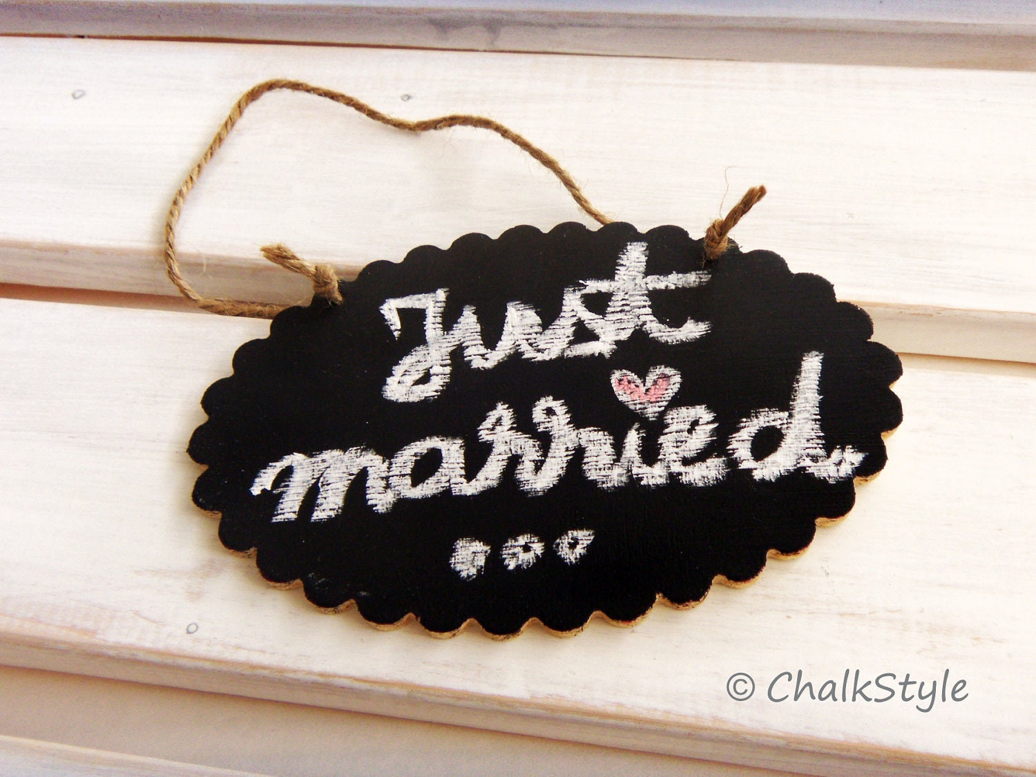 Chalkboard Wedding Sign -- Rustic Blackboard or Engagement/Wedding Photo Booth Prop Wooden Chalk Board, Table Number, Gift Tag Il_170x135