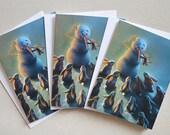 Funny Snowman Holiday Cards (Set of 3)