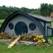 Superior Quality Hobbit Hole Chicken Coop: 30 square feet, washable floor insert, exterior access nest boxes, ventilation windows