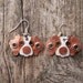 Earrings Brittany Spaniel Dog Breed Pet Lover Copper Custom Rivets